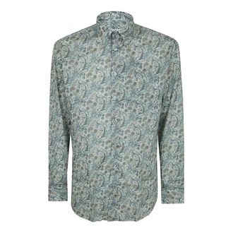 Etro Etro, Casual Shirts, male, Multicolor, Size: L Animalier Shirt