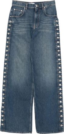 Stella McCartney Jeans con bottoni - Blu