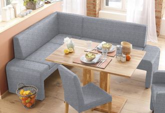 HOME AFFAIRE Eckbank »Bologna« in 2 Grössen (langer Schenkel 180 oder 200 cm), verschiedene Qualitäten