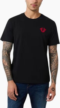 True Religion Mens True Religion 700181 Mens T Shirts - Black - Size: 38