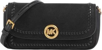 Michael Kors Nolita Small Crossbody - Dames - Schoudertassen - Zwart - ONE Size - Leer - Tassen