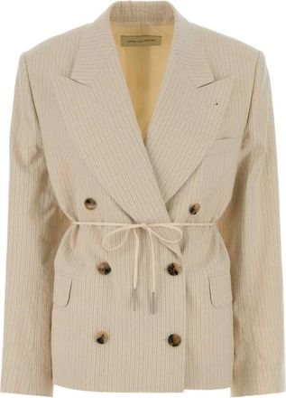 Dries Van Noten Mujer, Chaquetas, Beige, Talla: S