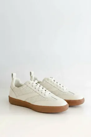 Matisse Footwear Womens Wylder Weaved Sneaker In Neutral