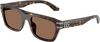 Dolce & Gabbana Authentieke stijlvolle brillen van premium kwaliteit - unisex - Zonnebrillen - Bruin - 54 MM - Accessoires