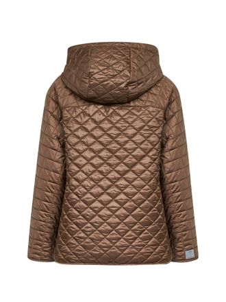 Max Mara Quilted Padded Jacket - Brown