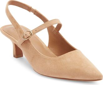 Nordstrom Rack Miranda Slingback Pump in Tan Light at Nordstrom Rack, Size 5.5