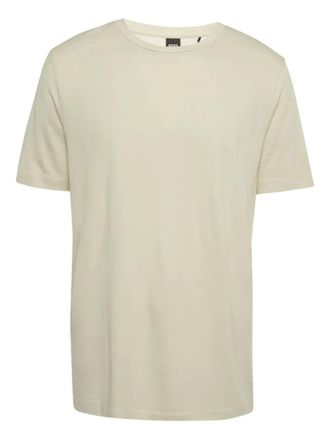 BOSS Katoenen T-shirt - Beige