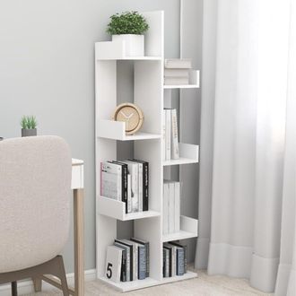 vidaXL Vidaxl - Estanter&iacute;a De Madera De Ingenier&iacute;a Blanco 48x25,5x140 Cm