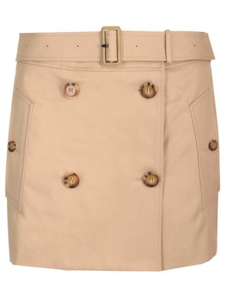 Burberry Trench-style Mini Skirt
