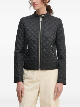 Guess Co Gewatteerd jack met rits - Zwart