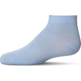 MeMoi Basic Silky-Soft Gauge Ankle Sock in Bluejay at Nordstrom, Size 6-12M
