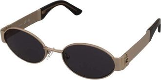 Guess Gu 5216 Ronde Zonnebril - unisex - Zonnebrillen - Geel - 50 MM - Accessoires