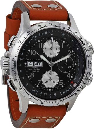 Hamilton Mens Khaki X Wind Lefty Automatic Chronograph Mens Watch H77616533