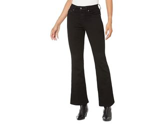 Levi's 726 High-Rise Flare Womens Jeans Soft Black : 27 32, Polyester/Elastane/Denim