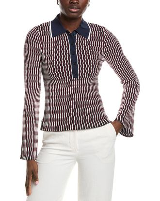 SIMKHAI Colleen Polo Top