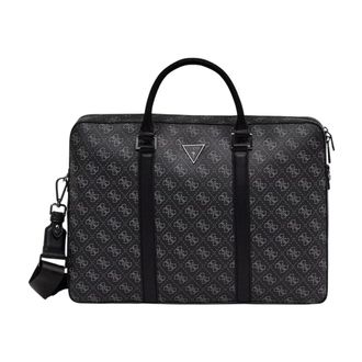 Guess Milano Laptoptas - Heren - Laptoptassen - Grijs - ONE Size - Polyester - Tassen
