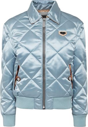 Philipp Plein Nylon Quilted Bomber Iconic Plein