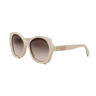 Fendi Accessoires, unisex, Beige, ONE Size, Optisch Montuur