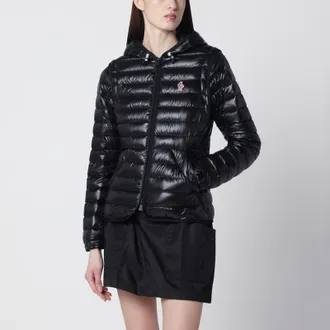 Moncler Karura short transformable down jacket black