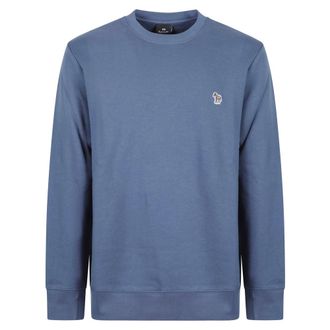 Paul Smith Sudadera con logo de cebra - Sweatshirts & Hoodies - Hombre - Azul - L