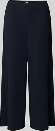 M.A.C Stoffhose in verk&uuml;rzter Passform Modell Coralie in Marine, Gr&ouml;&szlig;e 34