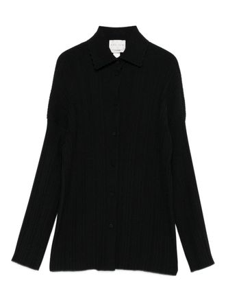 Forte_Forte Poly Crepe Plisse Overshirt