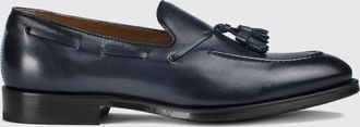Doucal's Mocassino con nappe in pelle di vitello liscia con suola in cuoio