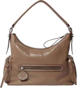 Stella McCartney Taupe Dartmoor Large Shoulder Bag