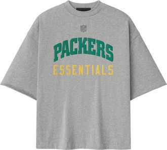 Fear of God x NFL FW25 Packers 90s 3/4 Sleeve Football T-Shirt Concrete Heather 125NF252121F