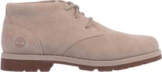 Timberland Heren Britton Leren Mid Cut Laarzen (Lichtbruin)