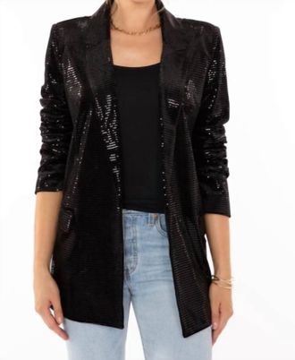 Bishop + Young Steal The Night Blazer In Black