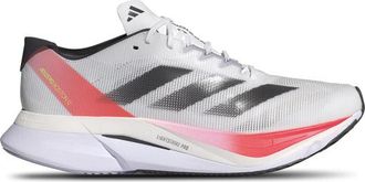 adidas Mens adidas Adizero Boston 12 - Running Shoes White/Silver/Red Size 10.0