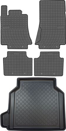 OEM Juego De Alfombrillas De Goma Para Coche Y Alfombrilla Para Maletero Para Alfa Romeo Giulia Sed&aacute;n A Partir De Junio De 2016