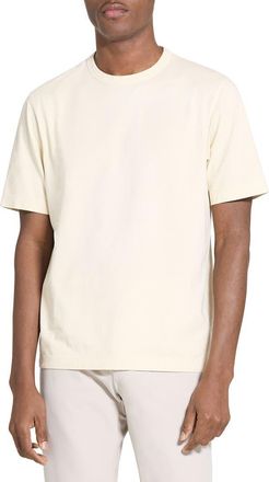 Theory Tinted Crewneck T-Shirt in Tinted Seashell at Nordstrom, Size X-Large