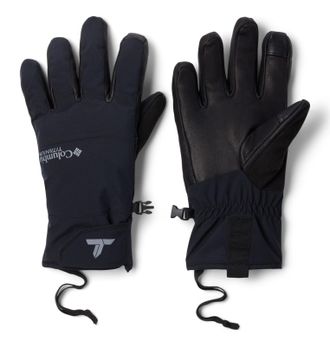 Columbia Mens PowBound Glove, Black, Medium