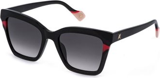 Yalea SYA240V BETTISIA 0700 Womens Sunglasses Black Size 53