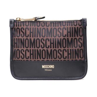 Moschino Lost And Found Pochette - female - Moschino - Clutches - Brown - ONE SIZE - Bags