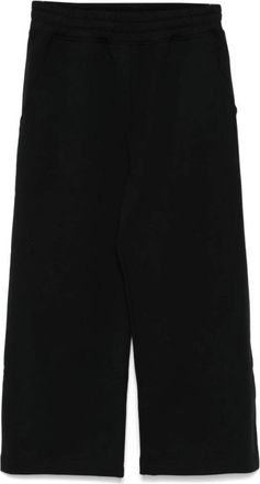 Moschino Stijlvolle broeken voor heren - Dames - Straight fit broeken - Zwart - XS - Katoen - Broeken