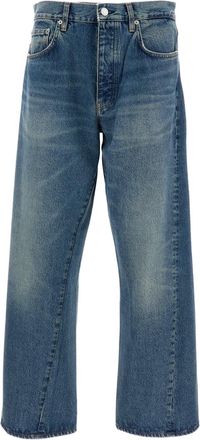 Sunflower Blue Wide Twist Organic Jeans