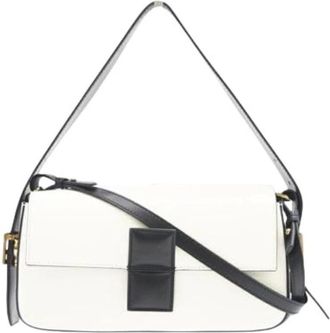 Fendi Pre-owned Vintage Schoudertas - Dames - Vintage Schoudertas - Wit - ONE Size - Leer - Vintage