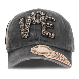 Golden Goose Baseball Cap - unisex - Petten - Grijs - ONE Size - Katoen - Accessoires