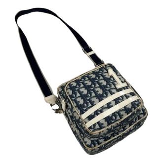 Dior Pre-owned Vintage Cross Body Tas - Dames - Pre-owned - Blauw - Maat: ONE Size