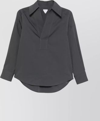 Bottega Veneta cotton v-neck shirt