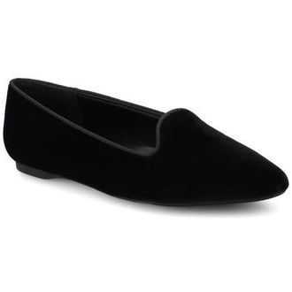 Birdies The Sparrow Loafer Velvet Jewel in Black Velvet at Nordstrom, Size 7.5