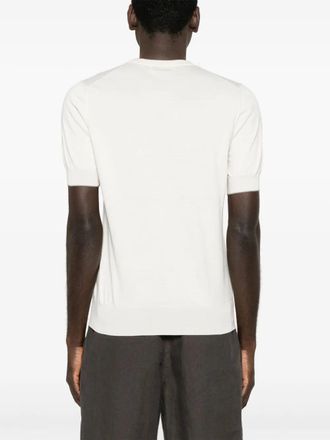 Brunello Cucinelli Mens Fine-Knit T-Shirt Ss25 M