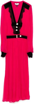 Nissa belted midi dress - Pink