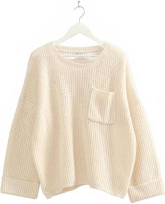 HYFVE Womens Jax Oversized Sweater In Cream