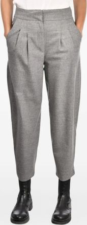 Gran Sasso pleated trousers - Grey
