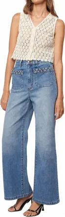 Rolla's Sailor High Rise Jean In Canyon Blue Wash