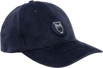 Knowledge Cotton Apparel 14 Wales Corduroy Cap Cap - Unisex | blau